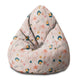 Puf Pearshape Veselý Abstraktní-S-Velvet