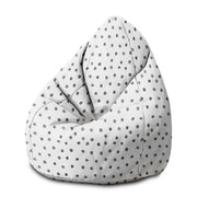 Puf Pearshape Nakreslené kruhy-M-Zamat