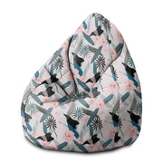 Puf Pearshape Ranné kvety-M-Zamat
