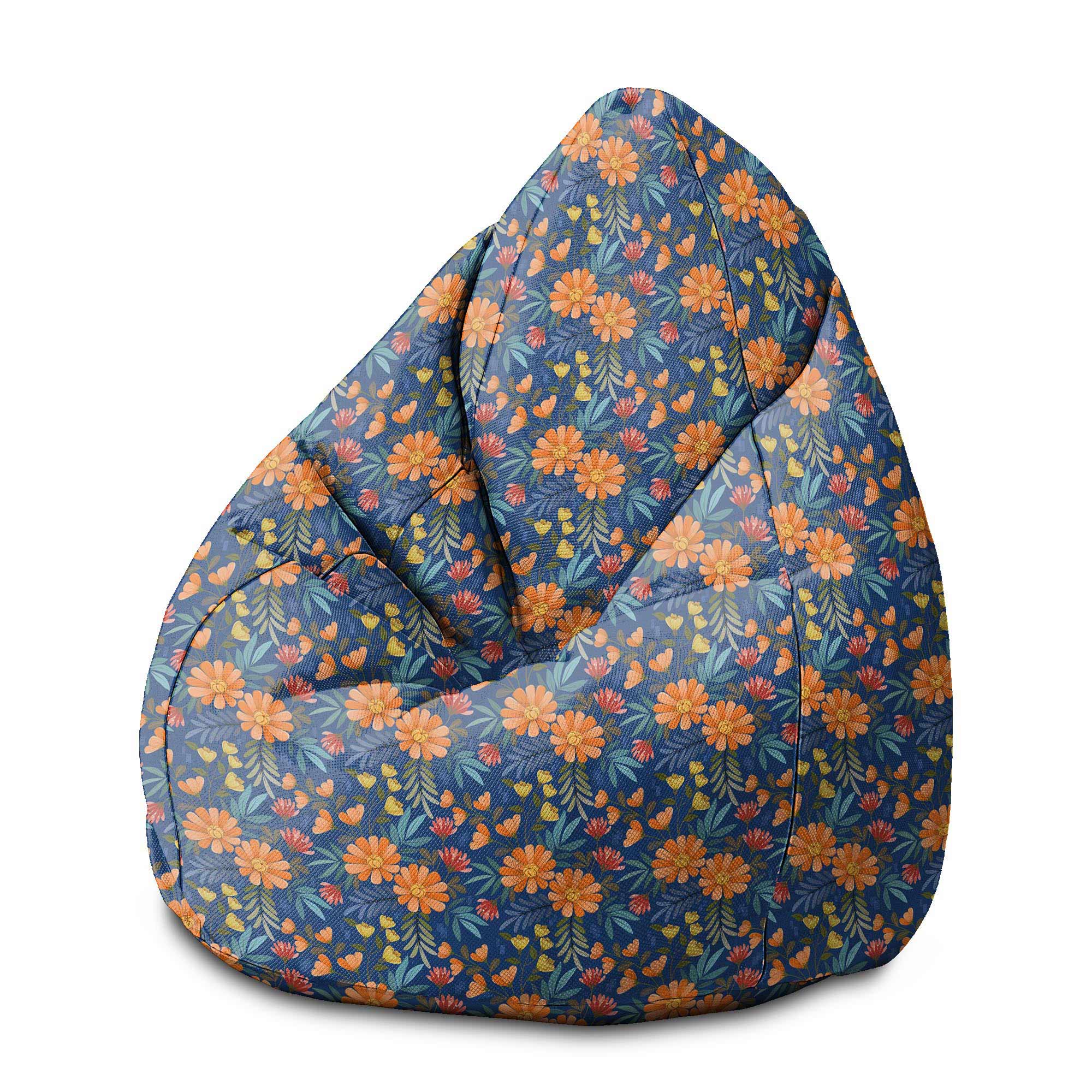 Sedací vak Pearshape Kvet Rozkvet-M-Oxford