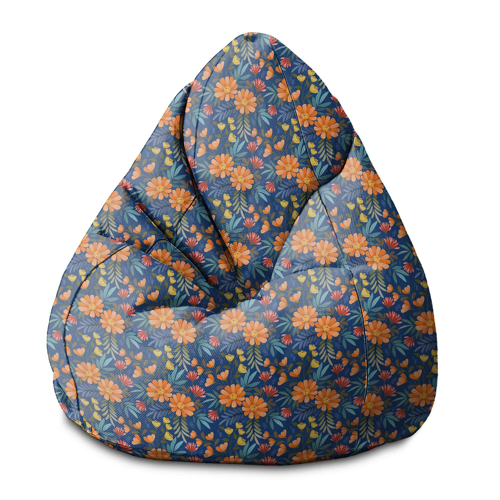Puf Pearshape Flower Bloom-S-Velvet