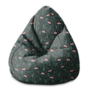 Sedací vak Pearshape Záhradné Listy-S-Zamat