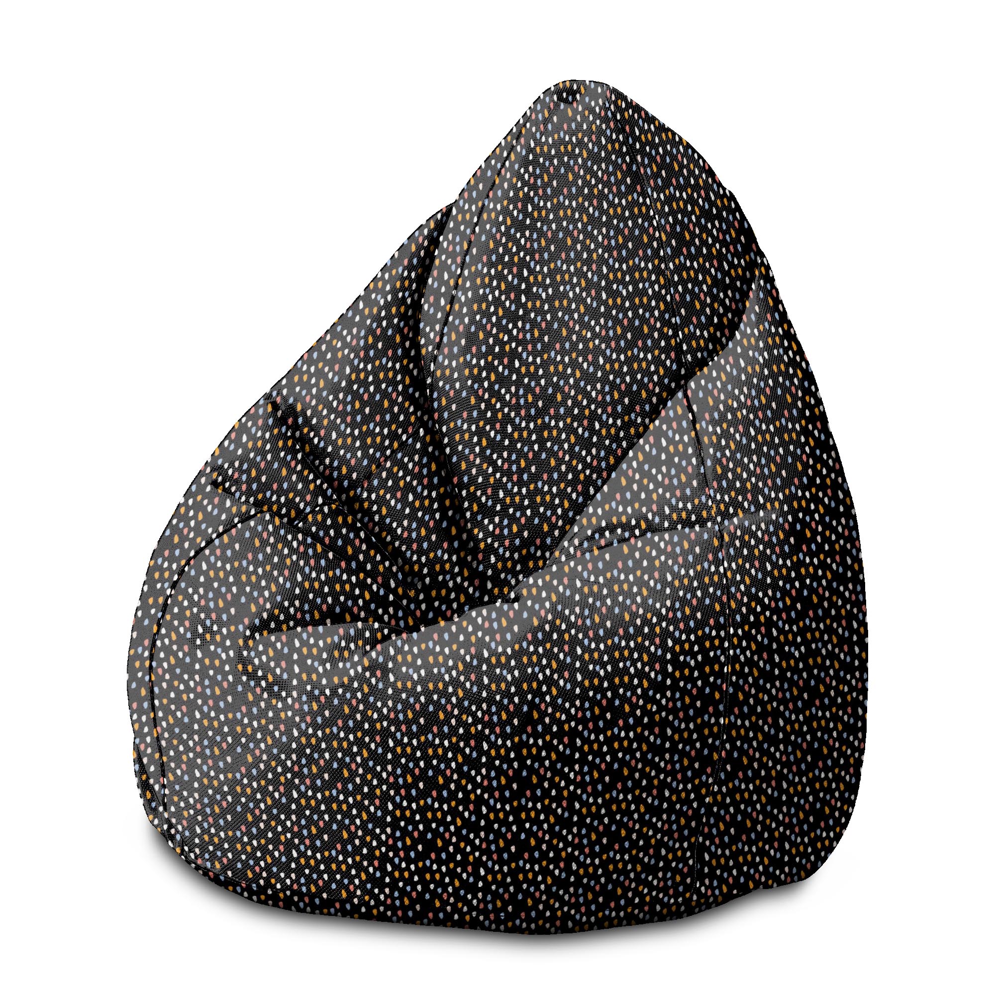 Puf Pearshape Abstraktný dizajn-M-Oxford