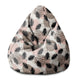 Puf Pearshape Zvieracie a tropické geometrické-S-Zamat