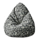 Sitzpouf Pearshape Artistic Abstract Art-M-Panama