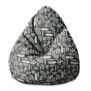 Sitzpouf Pearshape Artistic Abstract Art-S-Panama