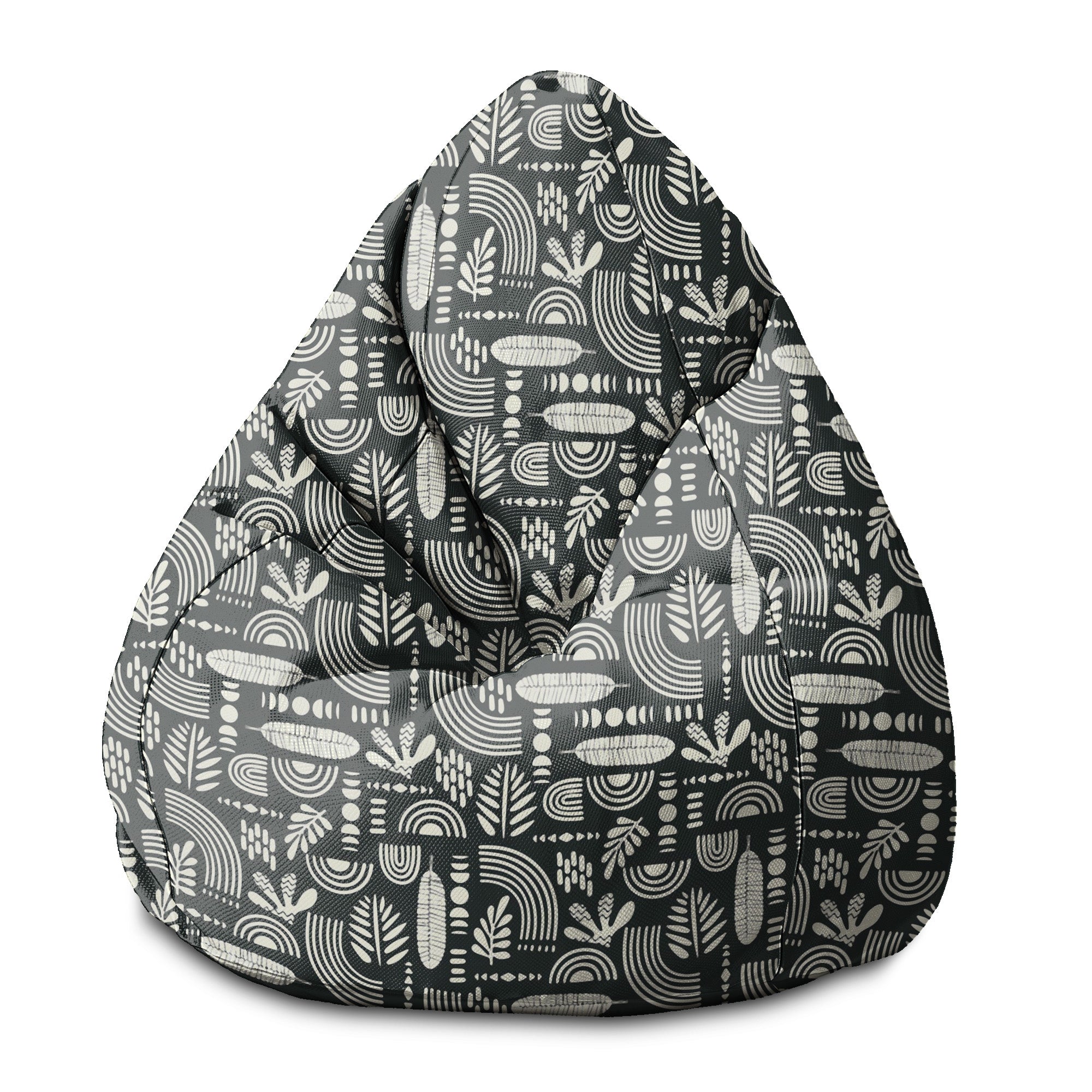 Sitzpouf Pearshape Artistic Abstract Art-S-Panama