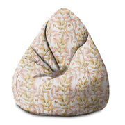 Puf Pearshape Autumn Gold Leaves-S-Velvet