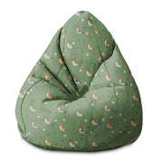 Puf Pearshape Birds and Berries-S-Oxford