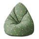 Pearshape Pouf Birds and Berries-S-Oxford