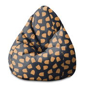 Sedací vak Pearshape Chilling Turtles-S-Zamat