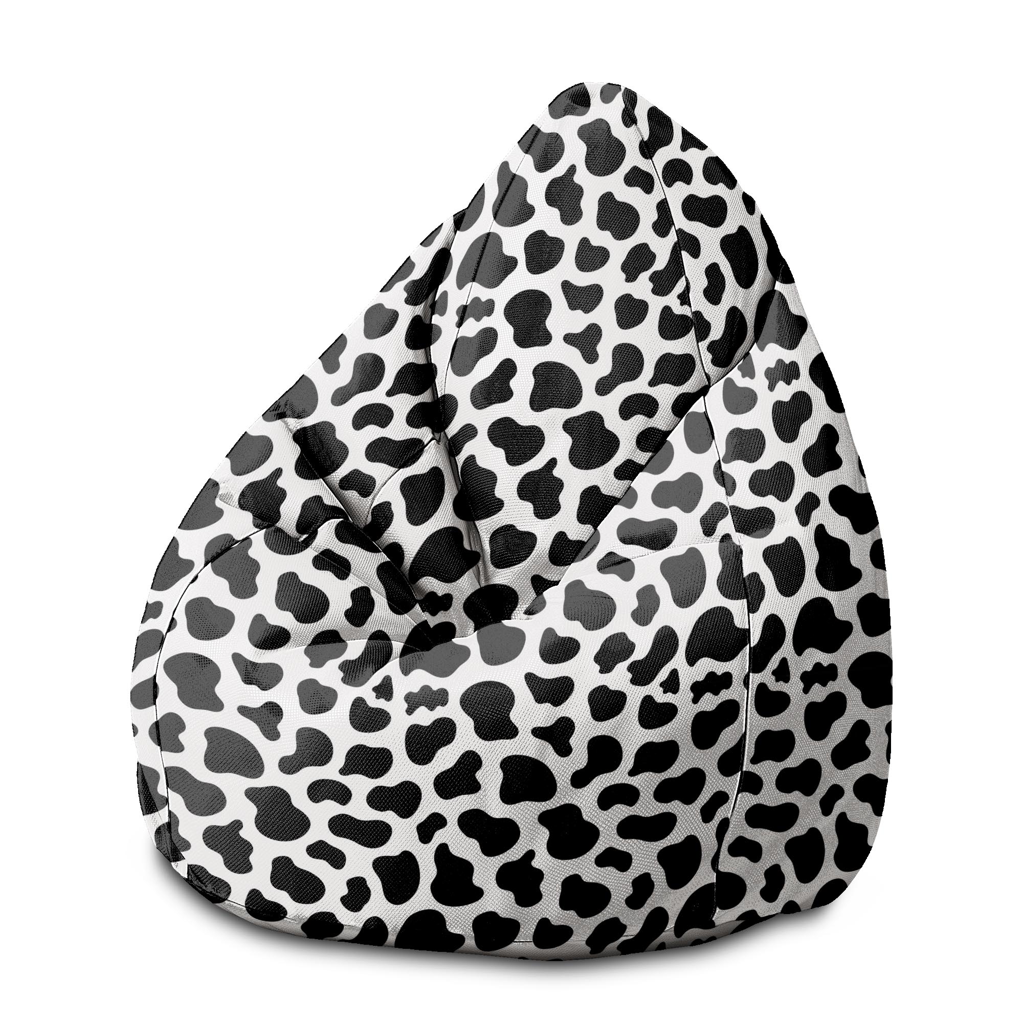 Puf Pearshape Cow Print-M-Oxford