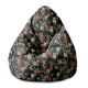 Puf Pearshape Dark Jungle Exotic-S-Velvet