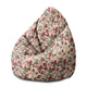 Sedací vak Pearshape Dark Jungle Pink-M-Oxford