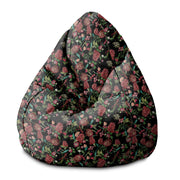 Sedací vak Pearshape Dark Jungle Red
