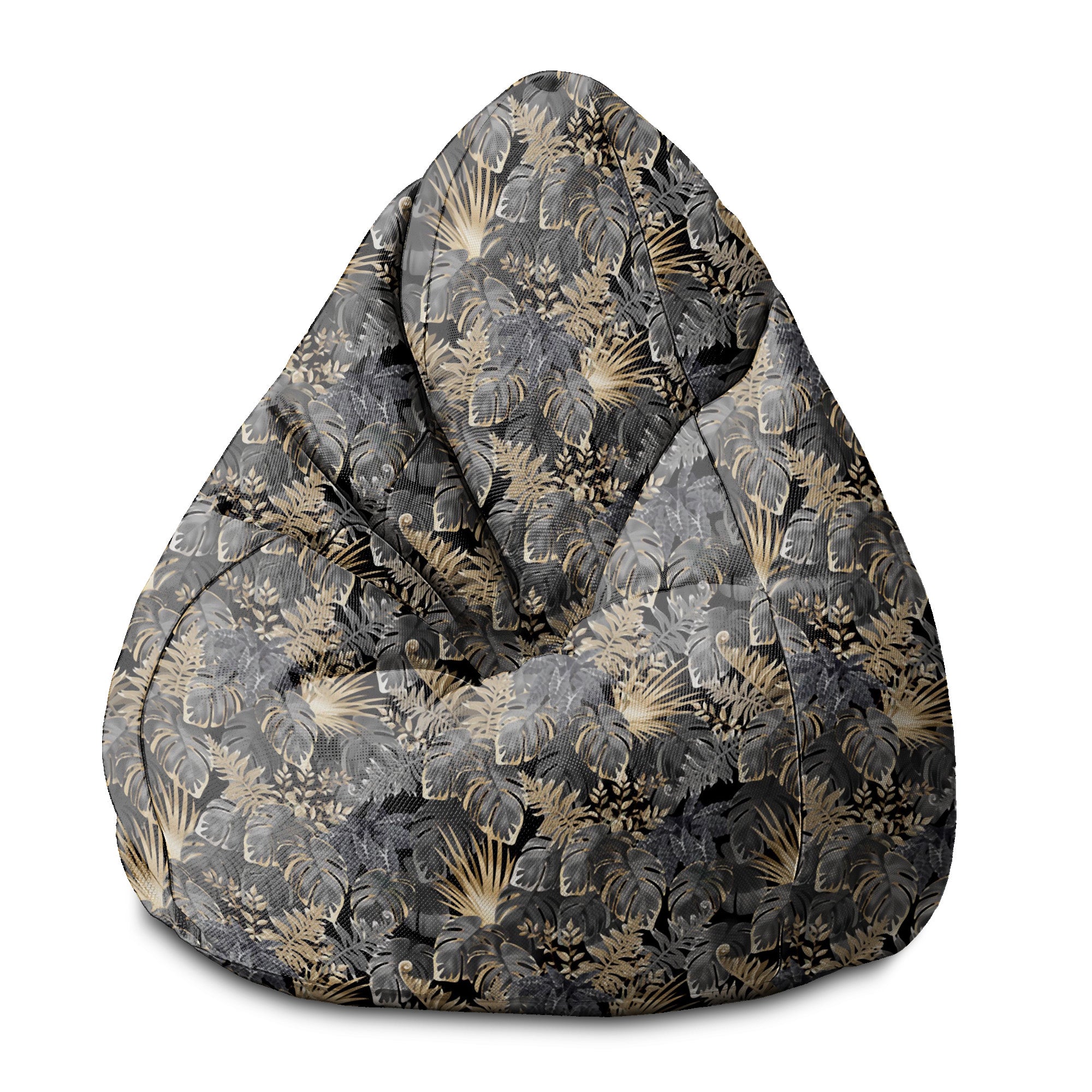 Puf Pearshape Dark Tropical Plants