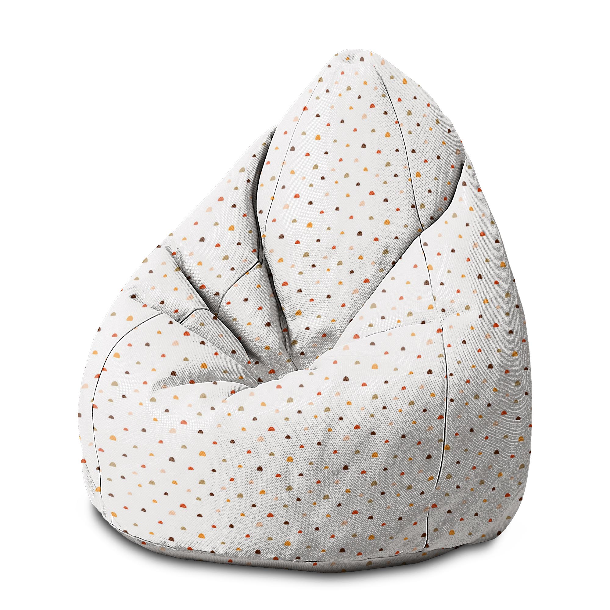 Sedací vak Pearshape Doodle Shapes-M-Velvet