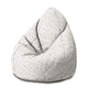 Sedací vak Pearshape Doodle Shapes-M-Velvet