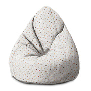Sedací vak Pearshape Doodle Shapes-S-Oxford