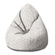 Sedací vak Pearshape Doodle Shapes-S-Velvet