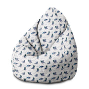 Sedací vak Pearshape Doves-M-Velvet