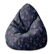 Sedací vak Pearshape Geometric Flower-S-Velvet