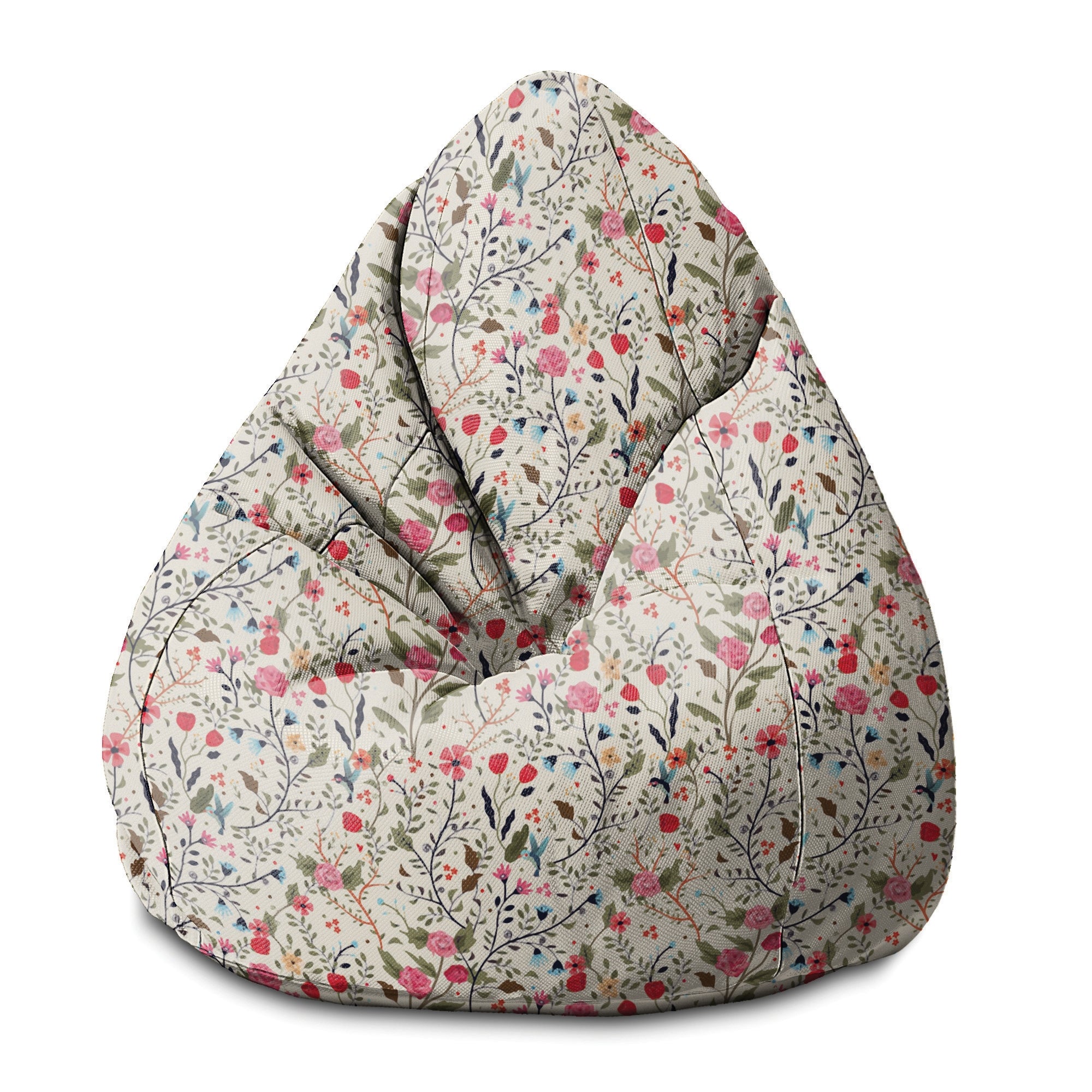 Sedací vak Pearshape Letná lúka-S-Oxford