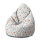 Puf Pearshape Living in the Flowers-M-Velvet