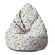 Puf Pearshape Living in the Flowers-S-Velvet