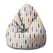 Puf Pearshape Moderné ťahy štetcom