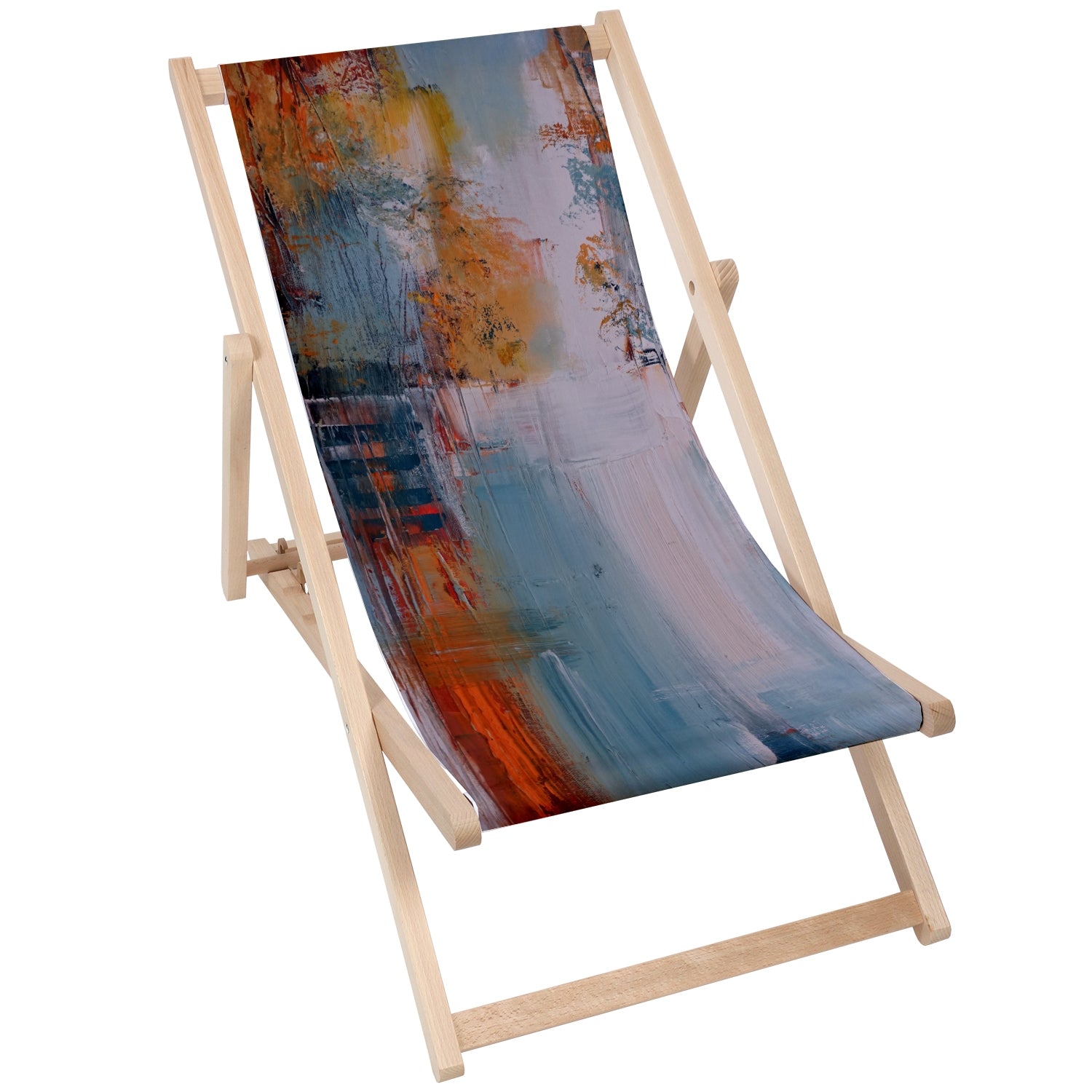 Drevený stolík Abstract Art-30x40 CM