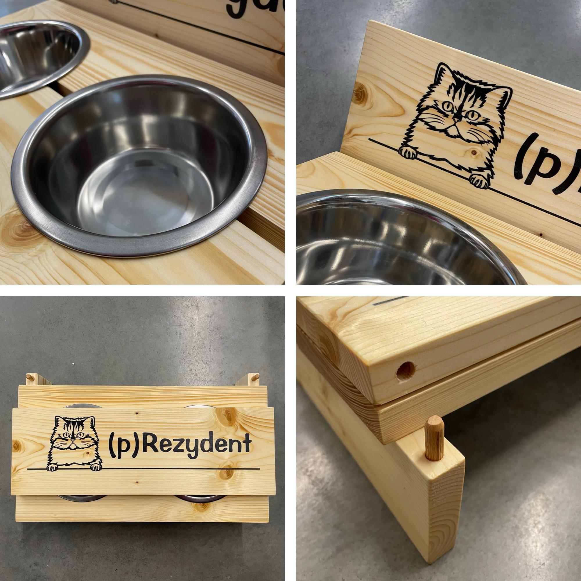 Stojan na misku pre psa Russell Terriers-L