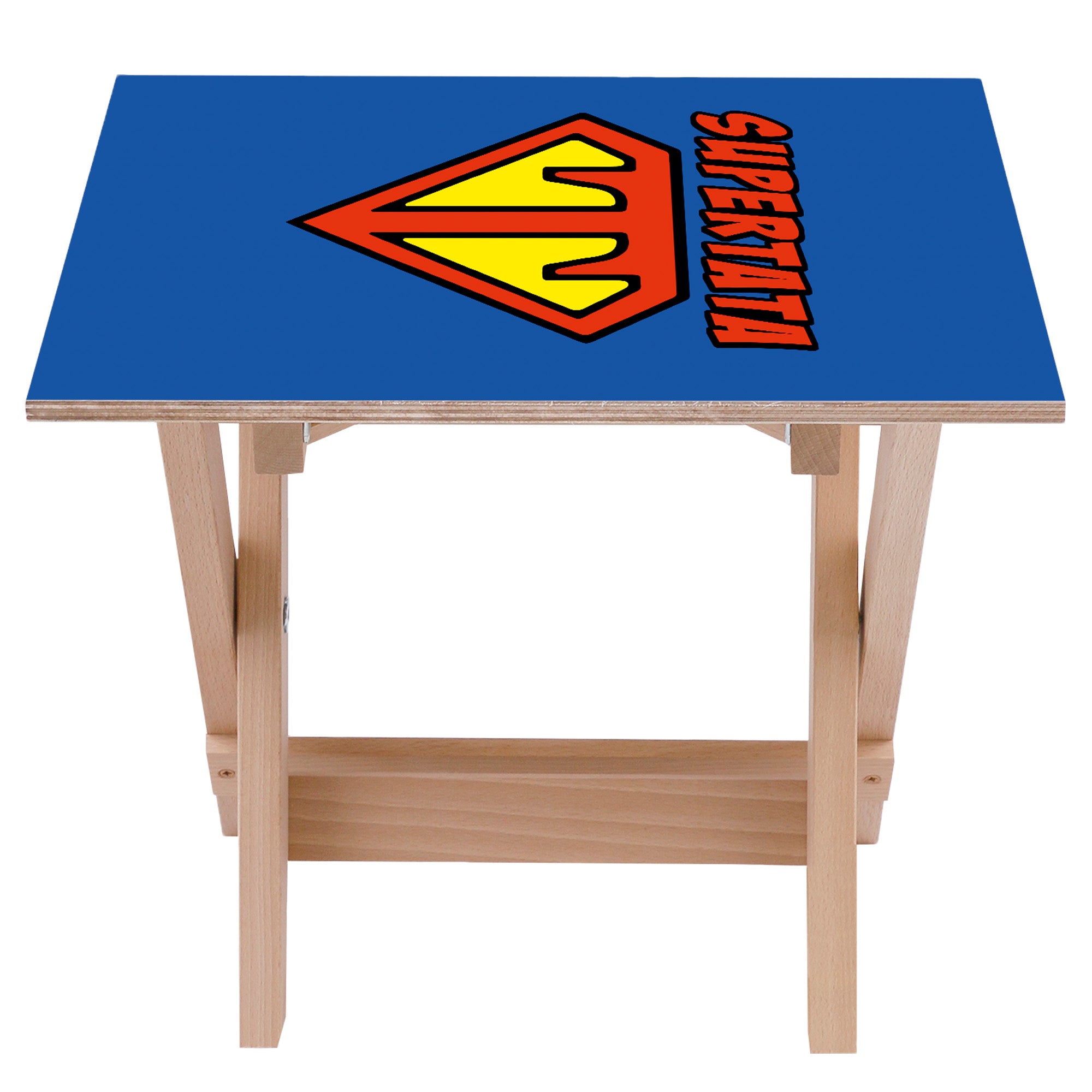 Set Liegestuhl und Tisch Superpapa