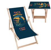 Deck Chair and Table Set Dad Fisherman