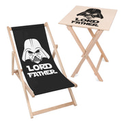 Súprava ležadlo a stolík Lord Father