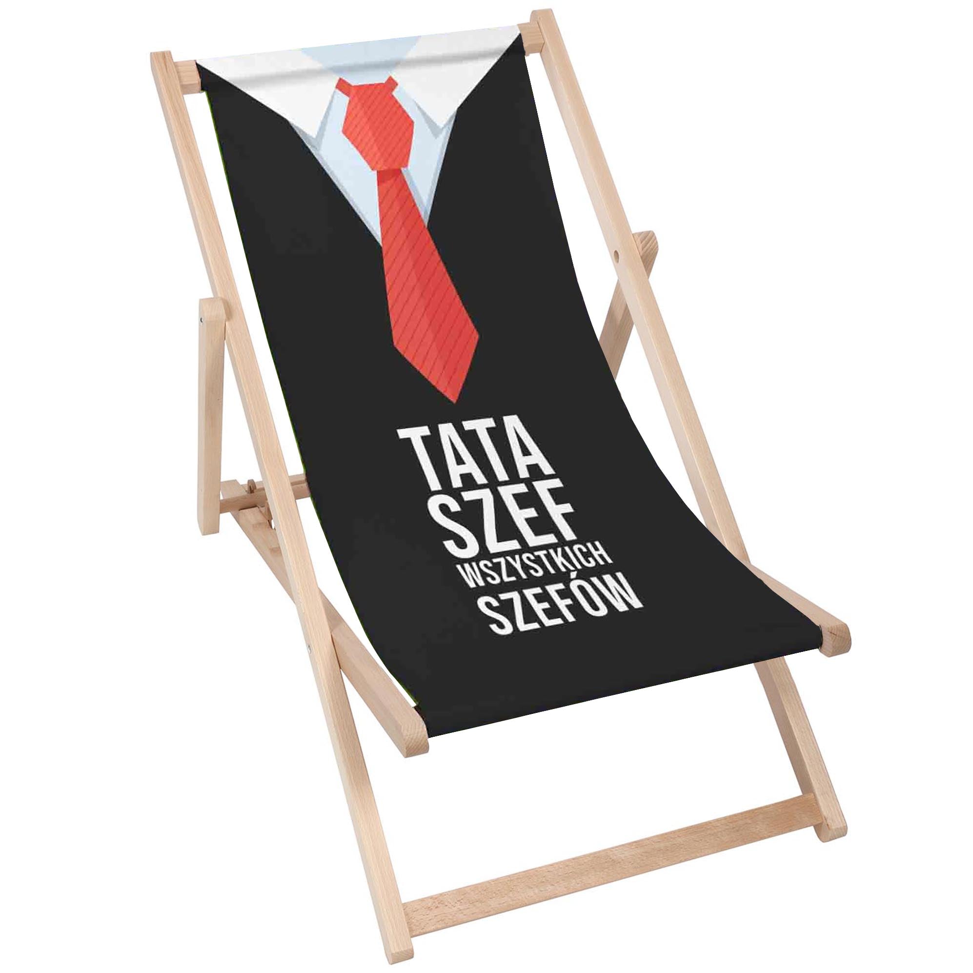 Deck Chair and Table Set Dad, Boss of All Bosses