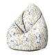Puf Pearshape Amazing Floral-Velvet