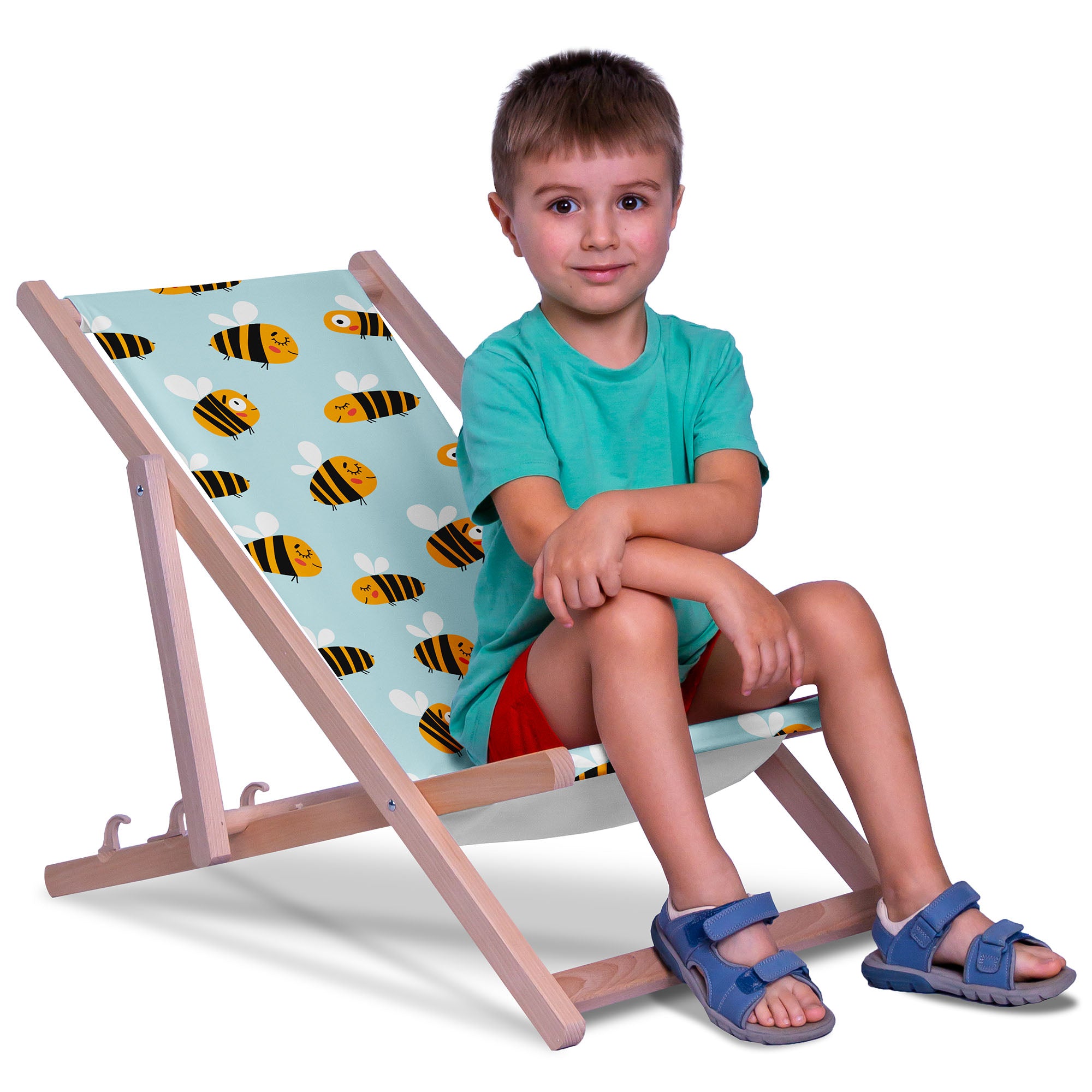 Drevené ležadlo Bee Life