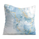 Vankúš Blue Elegant Marmur-Velvet
