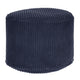 Round pouf footrest Lincoln Blueberry Pie-S