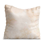 Poduszka Boho Beige Flowers-Velvet