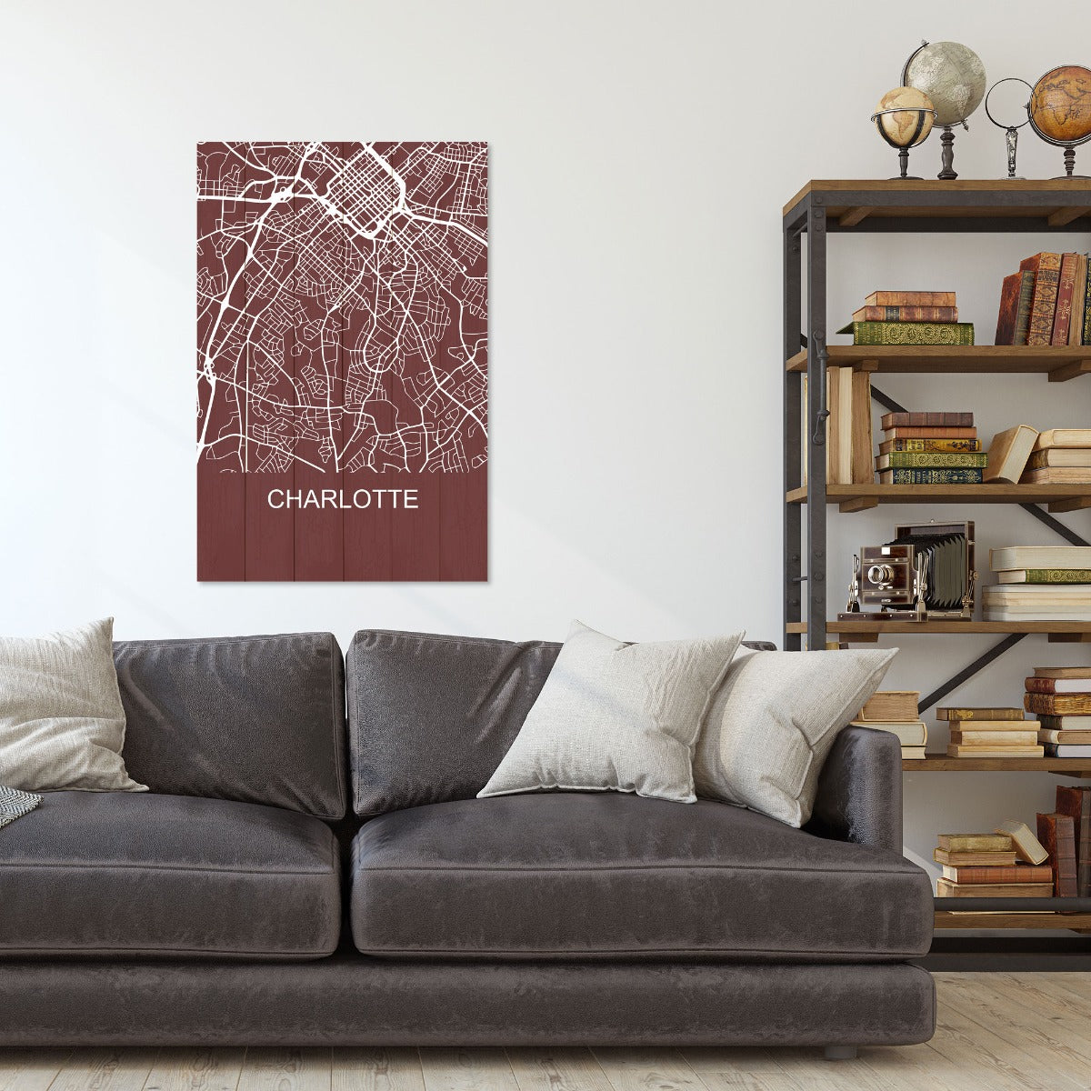 Obraz Wood Charlotte-30x40 cm
