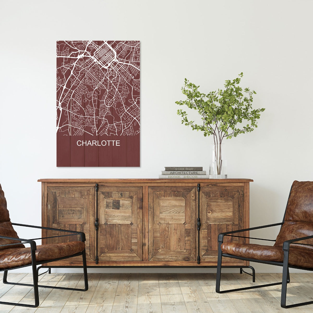 Wood Picture Charlotte-60x90 cm
