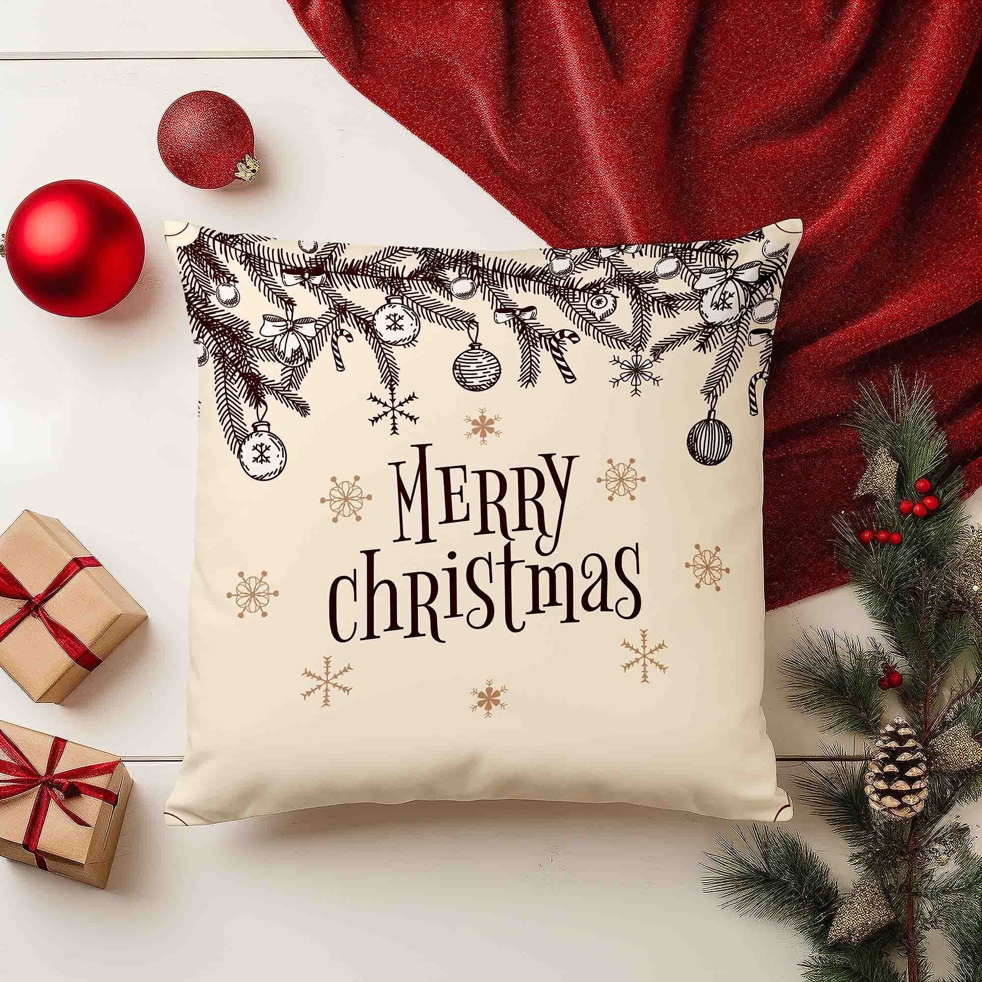 Vankúš Christmas Balls-Velvet