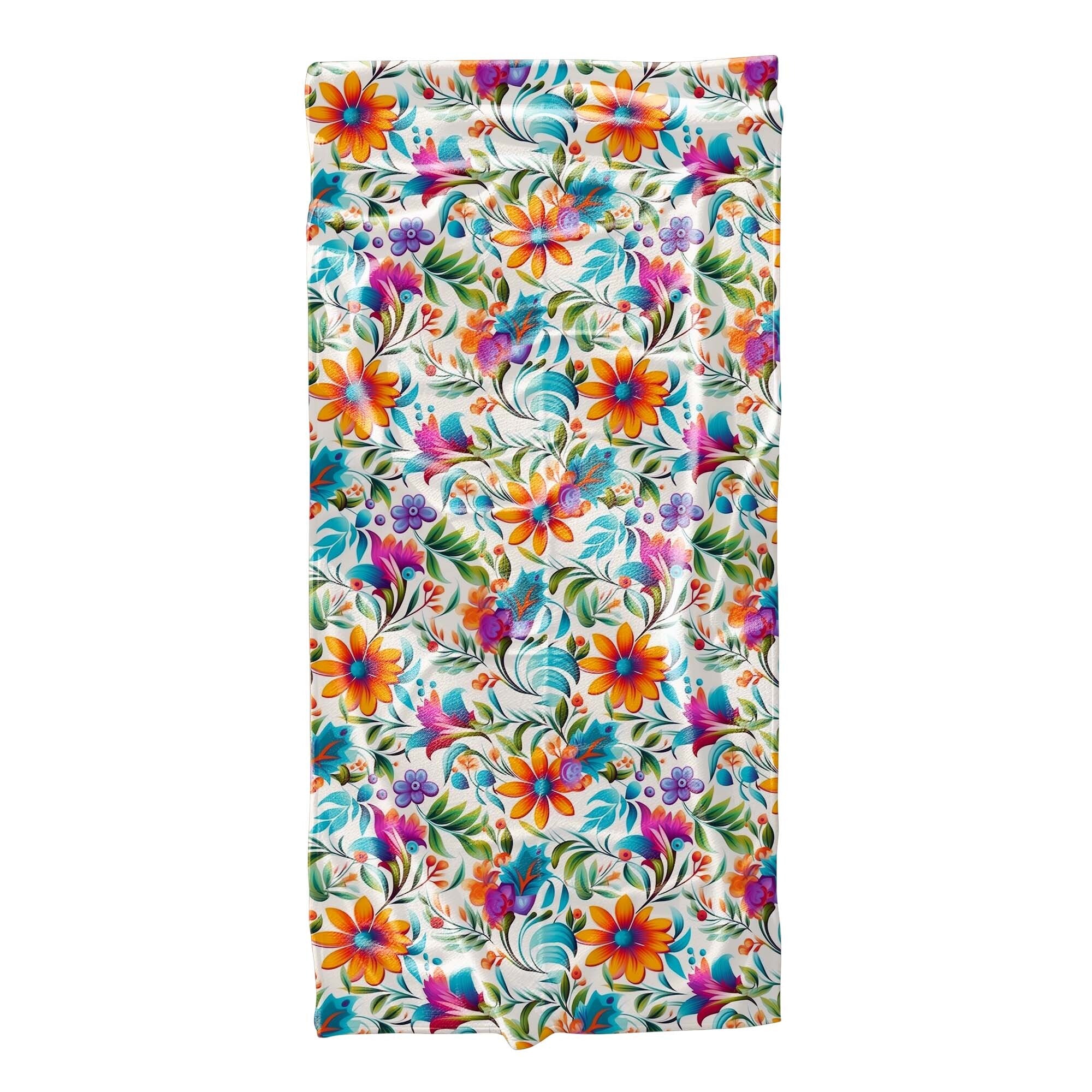 Uterák Colorful Floral Pattern-70x140 cm