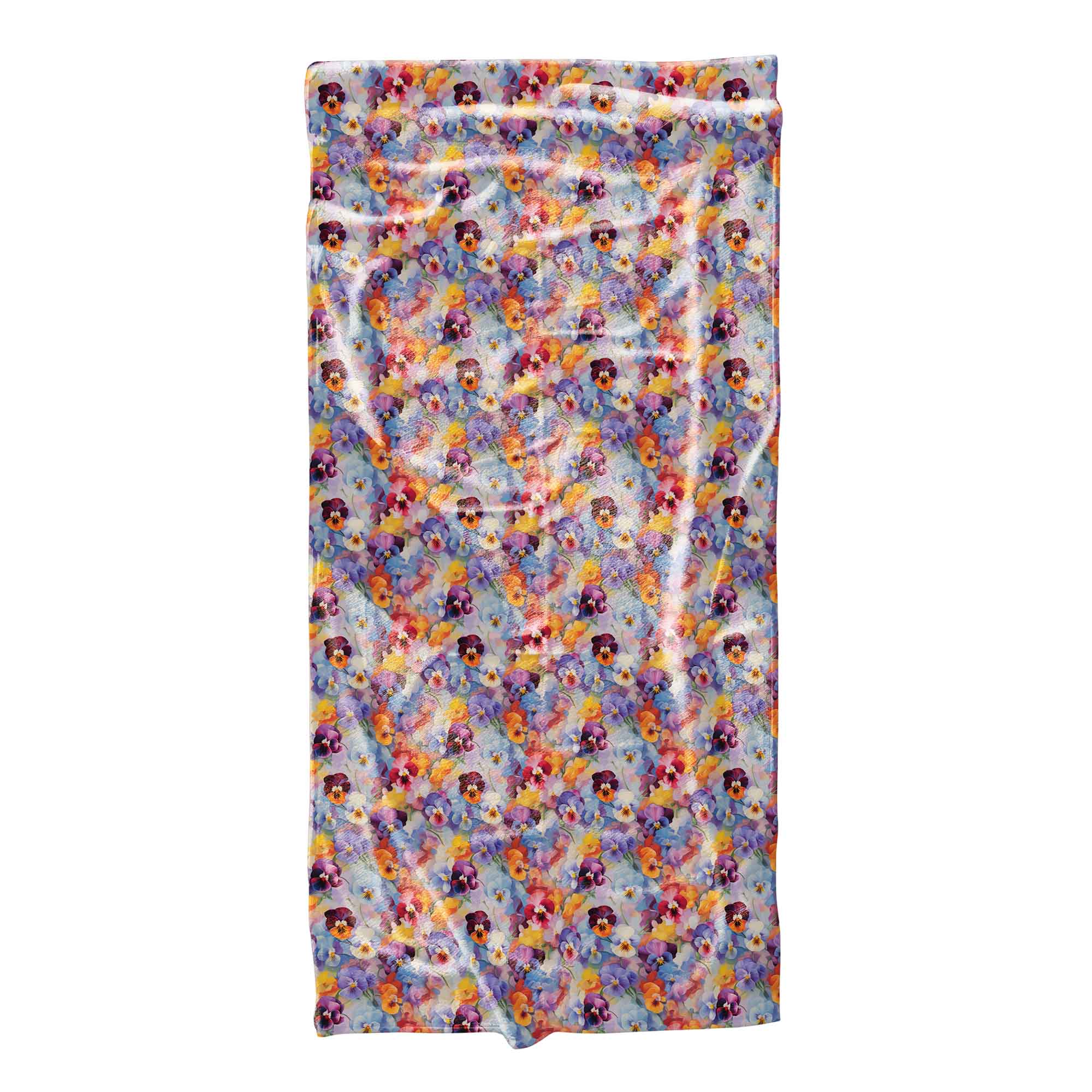 Handtuch Buntes Blumenmuster-70x140 cm