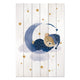Obraz Wood Cute Sleeping Bear-30x40 cm