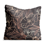 Vankúš Dark Flowers Mystery-Velvet