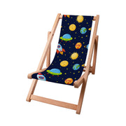 Leżak drewniany Colorful Galaxy