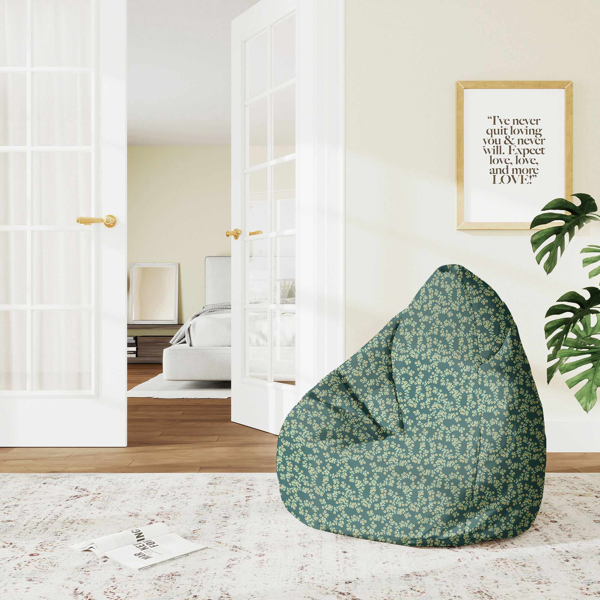 Puf Pearshape Drobnokvet